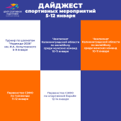 Дайджест 5-12 Января 1