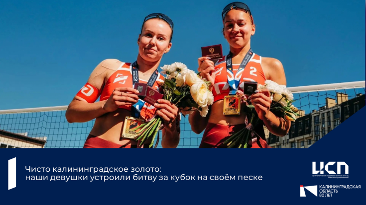 Чисто калининградское золото: наши девушки устроили битву за кубок на своём песке 1